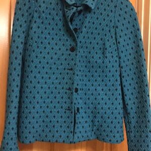 Elegant Teal Women's Blazer